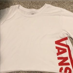 Vans cropped shirt